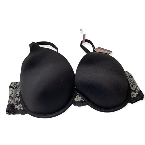Maidenform Women's Natural Boost Demi Bra 09428, 36D, Black, Reg $40 NEW - Picture 4 of 8